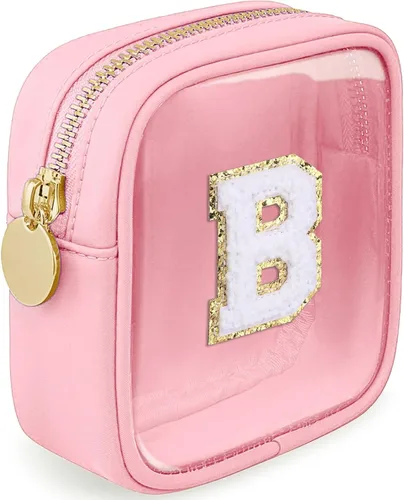 Miniatura 180 de Bolsa de Maquillaje Transparente Pequeña Bolsa de Cosméticos Bolsa de Viaje de Artículos de Aseo Bolsa Transparente con Cremallera Bolso Organizador