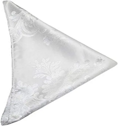 Miniatura 8 de Violet Linen Majestic Damask - Mantel con diseño de damasco, color beige, 54 x 72 pulgadas, rectangular