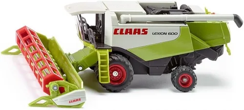 Siku 1991, Cosechadora Claas, 1:50, Metal/Plástico, Verde/Rojo, Piezas Móviles