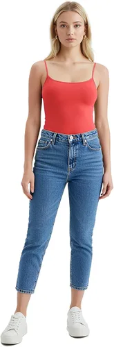 Miniatura 391 de Emmalise Camisola larga casual básica para mujer, con tirantes ajustables, top en capas