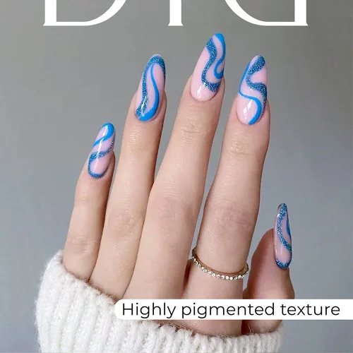 Miniatura 3 de DIDIER LAB Esmalte de gel Brillant No 19 – Esmalte de uñas profesional de manicura y pedicura con tono platino brillante – Brillo reflectante