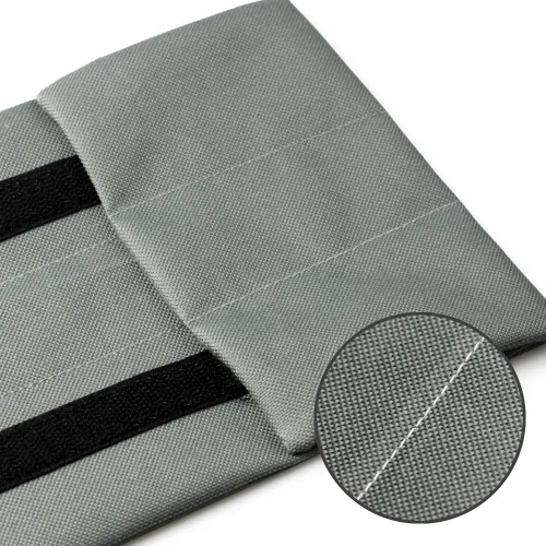 Miniatura 4 de Topes dobles para puertas impermeables, ajustables de 30" a 36", protectores de corrientes de aire, bloqueador de ruido, bloqueador de brisas