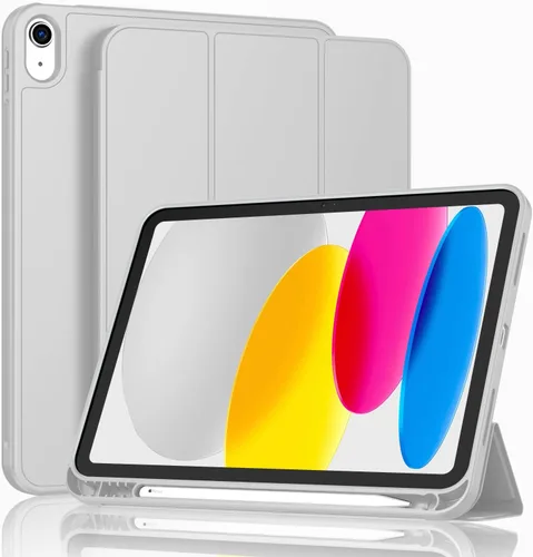 Miniatura 9 de ToaPoia - Funda para iPad (A16) de 11 pulgadas 2025/iPad 10.ª generación de 10.9 pulgadas 2022, cubierta protectora delgada con soporte triple