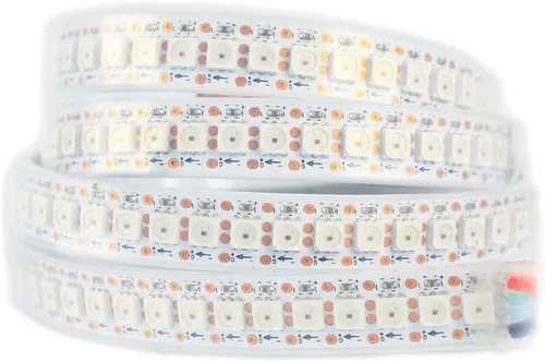 Miniatura 18 de WS2812B - Tira de LED de 12 V WS2815 (WS2812B actualizado) con luz direccionable individualmente, tira de LED programable con conectores JST-SM de 4