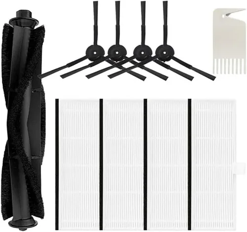 Miniatura 7 de Repuesto compatible con Honiture Q6 Pro Robot Aspirador Piezas de Repuesto Accesorios Cepillo Principal Cepillo Lateral Filtro Hepa Trapeador Bolsa