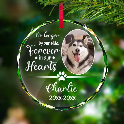 Miniatura 14 de Adorno de Navidad personalizado con foto, adornos de imagen personalizados para Navidad 2026, adorno colgante conmemorativo personalizado