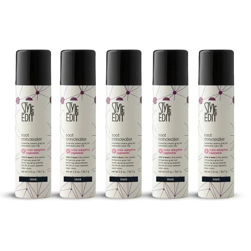 Miniatura 11 de Corrector de raíz marrón medio, spray de retoque para cabello castaño medio, cubre temporalmente el cabello gris, paquete de 1