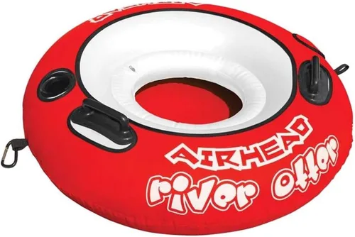 AIRHEAD Tubo de nutria de río, flotador de lago para 1 persona y tubo de río para flotar, varios colores disponibles