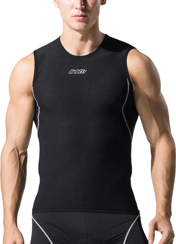 Miniatura 3 de bpbtti Ropa interior sin mangas de alta absorción para hombre, ropa interior de secado rápido, chaleco ligero deportivo sin mangas