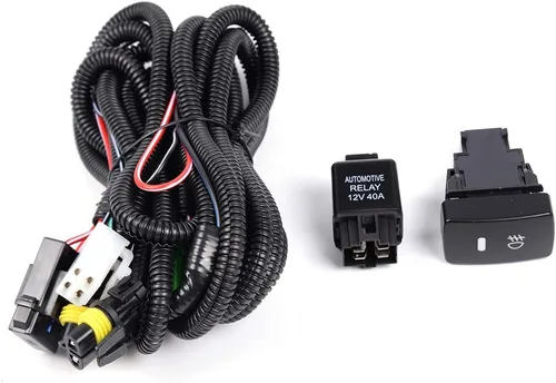 Miniatura 7 de PIT66 Luces antiniebla para parachoques delantero, compatibles con CR-V 2012-2014, luces antiniebla, montaje del lado del conductor y del pasajero