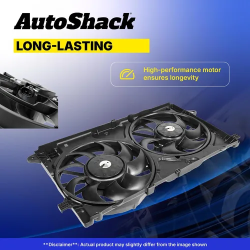 Miniatura 5 de AutoShack - Conjunto de ventilador de refrigeración para Subaru Impreza 2008, 2009, 2010, 2011, Subaru Impreza 2009, 2010, 2011, 2012, 2013