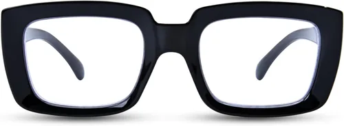 Miniatura 8 de Oprah Style - Lentes de lectura para mujer, de gran tamaño, con bloqueo de luz azul, para lectura de computadora con bisagra de resorte