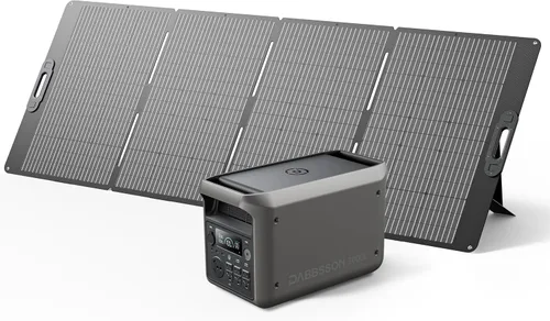 Miniatura 12 de DABBSSON - Estación de energía portátil de 2048 Wh, LiFePO4 semi-sólido seguro, potencia de aumento de 3300 W, salida de CA de 2200 W ×6, 41 lb