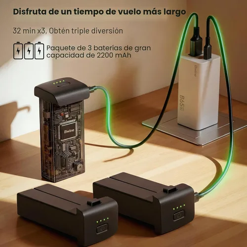 Miniatura 4 de Bwine F7MINI - Drones con cámara para adultos con video 4K y foto 8K, cardán EIS de 3 ejes, 96 minutos, 249 g exento de FAA, transmisión de más de 6