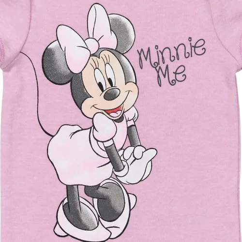 Miniatura 6 de Disney Minnie Mouse - Conjunto de traje de 4 piezas con pantalones y gorro para bebé recién nacido a bebé