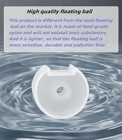 Miniatura 4 de Mini Float Ball Valve Controller,304 Stainless Steel Completely Automatic Water Level Control Floating Valve, Auto Shut Off Ball Mini ((A) 3/4