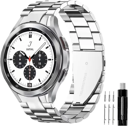Miniatura 17 de GOLDTOLUCK No Gap Stainless Steel Band Compatible with Samsung Galaxy Watch 8 7 6 5 4 Classic FE Pro Ultra 40mm 44mm 46mm 43mm 47mm 45mm 42mm