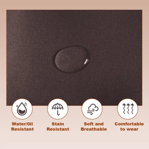 Miniatura 5 de Delantal personalizado personalizado Ropa de trabajo tela para hombres mujeres cocina delantales con bolsillos nombre texto logotipo imagen