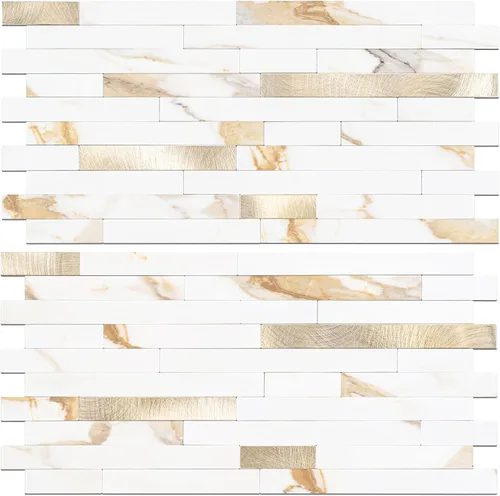Miniatura 13 de STICKGOO 2 Hojas de Azulejos Adhesivos Despegables para Salpicadero, Azulejos Adhesivos para Salpicadero de Cocina y Baño, Aspecto de Madera Negro