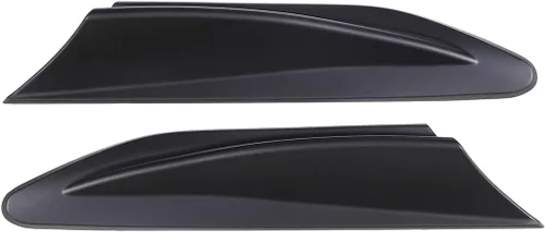 Miniatura 3 de Cubierta de salida de ventilación de aire ABS cromada para Subaru BRZ Toyota 86 2013-2021 Accesorios Juego de 2 piezas (negro mate)