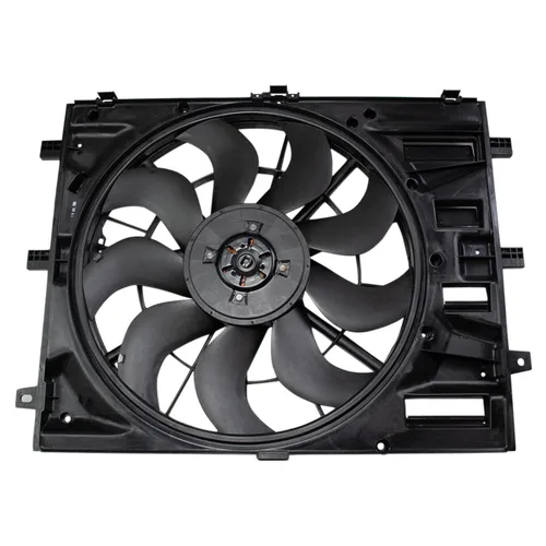 Miniatura 24 de TRQ Conjunto de ventilador de refrigeración del radiador CH3115205 compatible con Jeep Renegade 2019-2021