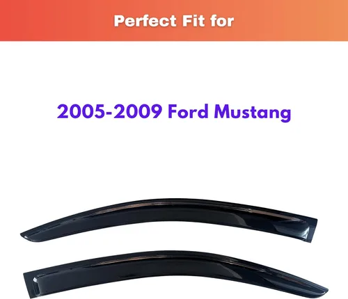 Miniatura 133 de KPY Visor de ventana compatible con Kia Soul 2009-2013, Protector contra lluvia de 4 unidades, deflectores de ventilación de ventana lateral