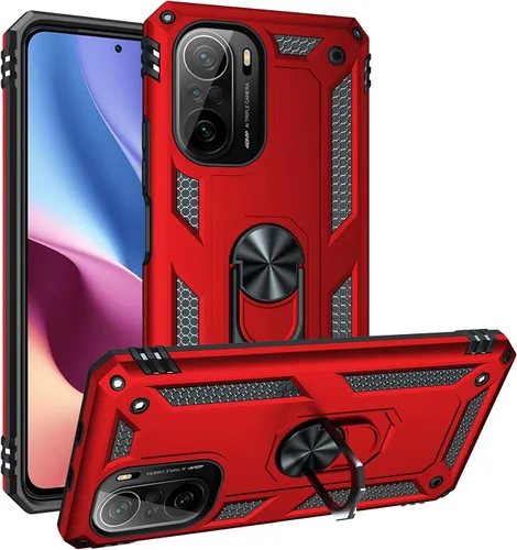 Miniatura 7 de Funda para Xiaomi Foco F3, con soporte giratorio para Xiaomi Redmi K40 5G M2102J2SC / Redmi K40 Pro 5G M2012K11C / Redmi K40 Pro+ 5G M2012K11AC / Mi