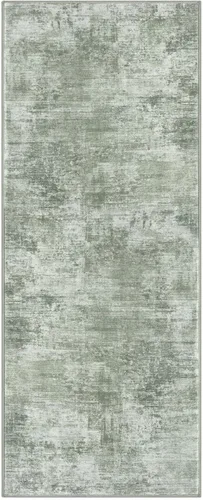 Miniatura 694 de IOHOUZE Alfombra abstracta lavable de 3 x 12 pies para pasillos, antideslizante para cocina, camino de entrada de lana sintética para interiores