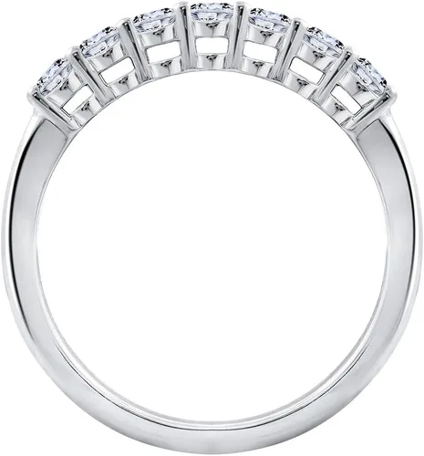 Miniatura 3 de Tienda Collection Sterling Silver 7-Stone Ring made with Infinite Elements Cubic Zirconia