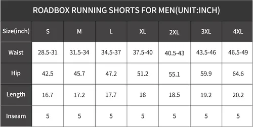 Miniatura 6 de Roadbox Men's 5 Inch Running Athletic Quick Dry Shorts with Pockets for Workout Gym Exercise