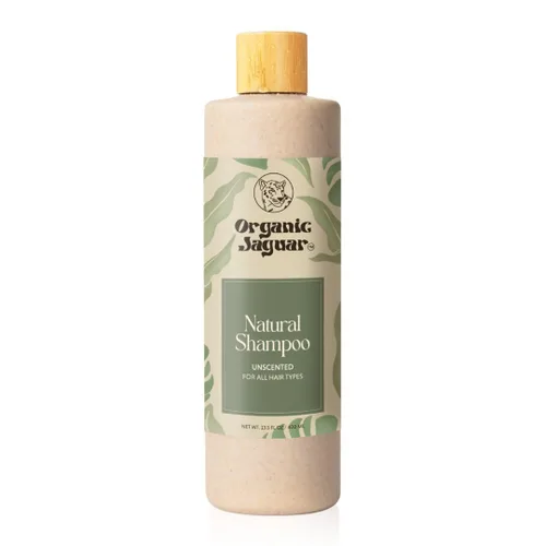 Miniatura 8 de Organic Jaguar Champú Natural para el Cuidado del Cabello, Champú Sin Sulfatos con Aceite de Ricino, Madreselva, Glicerina, Aloe Vera y Agente