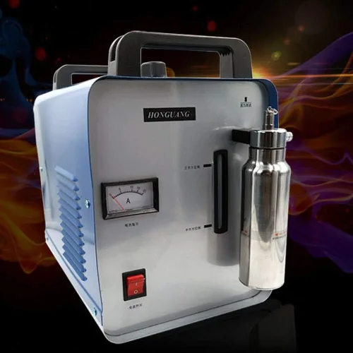 Miniatura 2 de DNYSYSJ Pulidora acrílica, 75L/H portátil oxígeno hidrógeno gas generador de llama antorcha soldador de agua, 1 antorcha de gas