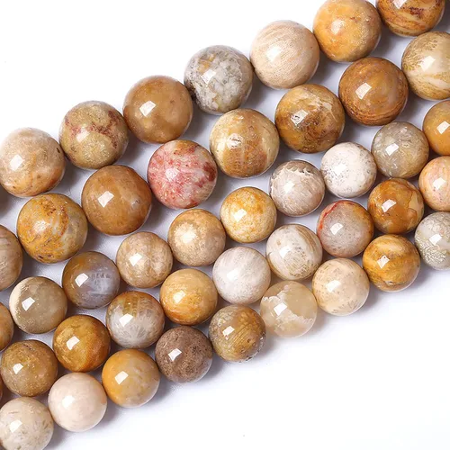 Miniatura 26 de 45 cuentas de turquesa de 0.315 pulgadas con concha de howlita azul perla y turquesa cuentas de piedra para hacer joyas, pulseras, collares, aretes