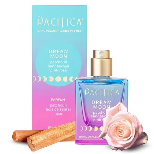 Miniatura 23 de Pacifica Beauty Perfume en aerosol Neon Moon - Sándalo energético, jazmín, cardamomo ahumado - Eau de Toilette vegana y limpia, 1 fl oz (29.57 ml)