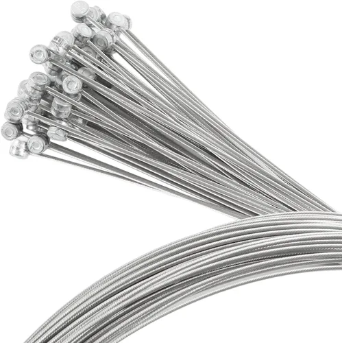 Miniatura 6 de SUNGOOYUE 50pcs Cable de freno de acero inoxidable, reemplazo de cable de engranaje de alambre interno de freno de acero inoxidable para montaña