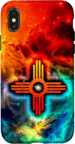 Miniatura 5 de Funda para iPhone 14 Pro Zia Sun Zia Pueblo Nuevo México Nativos Americanos Sagrado Symbol