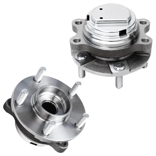 Miniatura 22 de Detroit Axle - Kit de cubo de rodamiento de rueda delantera FWD 2pc para Chevrolet Aveo Aveo5 Spark Pontiac G3 Wave Wave5, reemplazo del cojinete