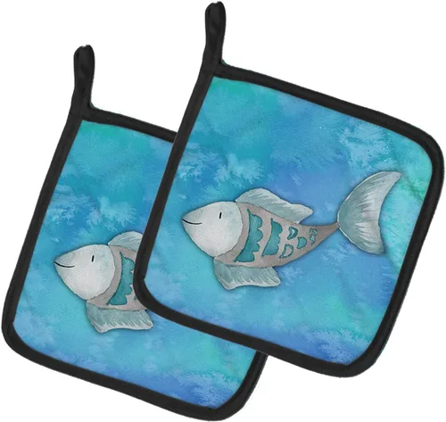Miniatura 53 de Caroline's Treasures BB7370PTHD - Juego de soportes para ollas de herradura para cocina, resistentes al calor, almohadillas calientes para cocinar