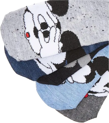 Miniatura 2 de Disney baby-boys Mickey Mouse 5 Pack Shorty Socks