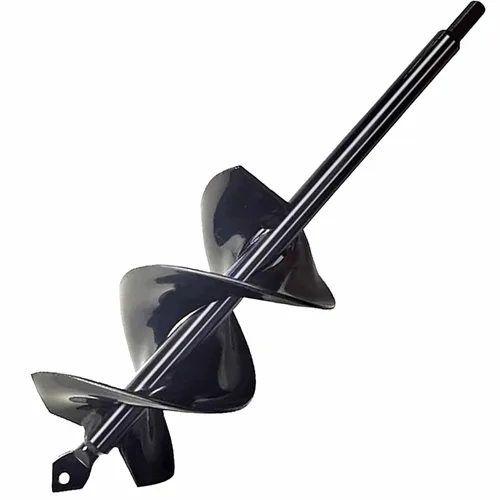 Miniatura 7 de TCBWFY Broca de barrena de 24 pulgadas para plantar - Mango largo de 1.2"x24" Plantadora fácil Barrena de jardín - Barrenas para bulbos y plantas