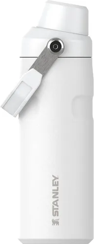 Miniatura 31 de Stanley IceFlow - Botella de agua de flujo rápido, tapa de boquilla en ángulo, ligera y a prueba de fugas para viajes y deportes, acero inoxidable