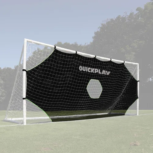 Miniatura 10 de QUICKPLAY Target Net Lite con 5 zonas de objetivo Practica disparos y precisión de pases Marco de portería de fútbol no incluido