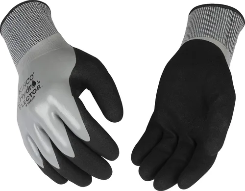 Miniatura 4 de Kinco - Guantes de trabajo impermeables con forro hidroflector de látex, extra cálidos, (1786P)