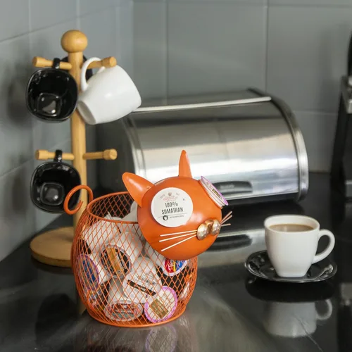 Miniatura 2 de Organizador de cápsulas de café Made Easy Kit - Decoración funcional para barra de café en casa - Accesorios de almacenamiento en encimera
