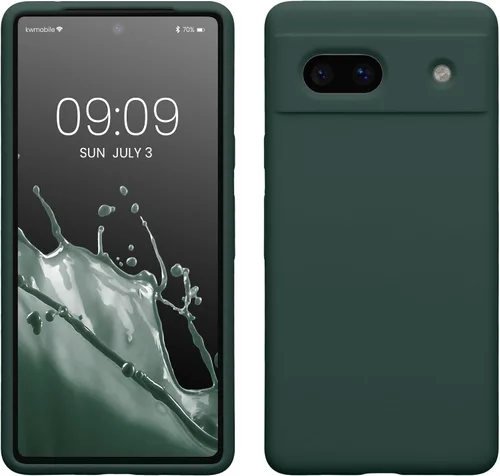 Miniatura 137 de kwmobile Funda Compatible con Google Pixel 6 Pro - Funda de Teléfono de Silicona TPU con Acabado Suave - Azul Caribe