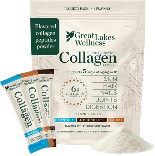 Miniatura 18 de Great Lakes Wellness Movement Boost Advanced - Péptidos de colágeno en polvo con MSM, ácido hialurónico, vitamina C, movilidad y comodidad