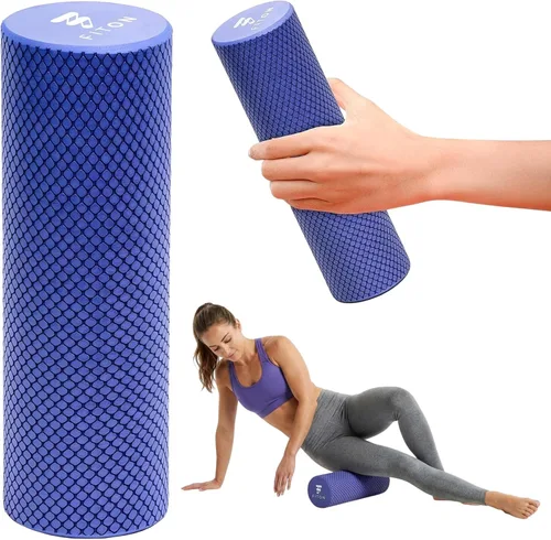FitOn Recovery Fitness Rodillo de Espuma - Rodillo de Ejercicio de Viaje de Alta Densidad para Recuperación Muscular, Masaje y Alivio Profundo de