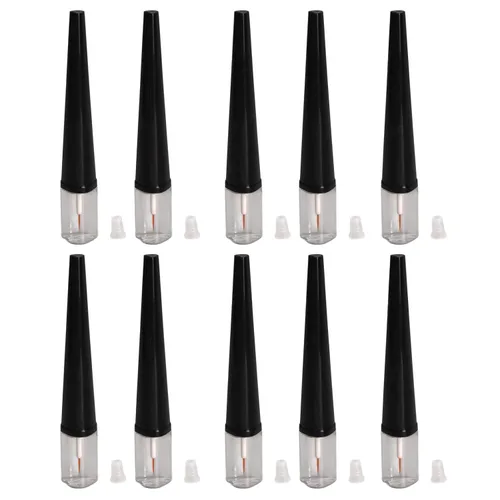 Miniatura 6 de 10 mini tubos de rímel transparentes vacíos de 0.17 onzas líquidas, mini plástico vacío transparente, contenedor de cosméticos de bricolaje que