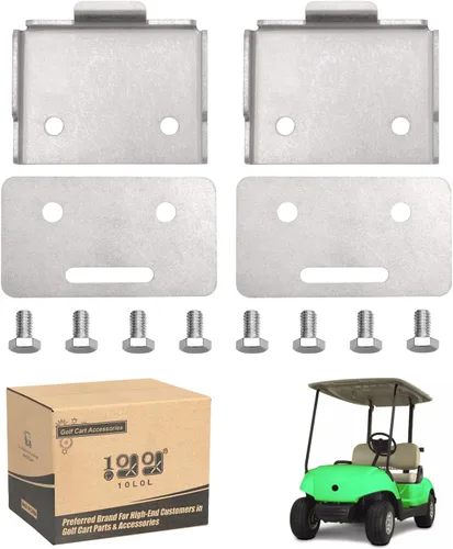 10L0L Juego de bisagras de asiento de carrito de golf para Yamaha G&E G29 - Clips de asiento de carrito de golf, bisagras de asiento de repuesto OEM