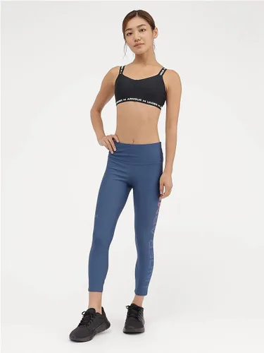 Miniatura 8 de Under Armour Sujetador bajo con espalda cruzada para mujer, Púrpura